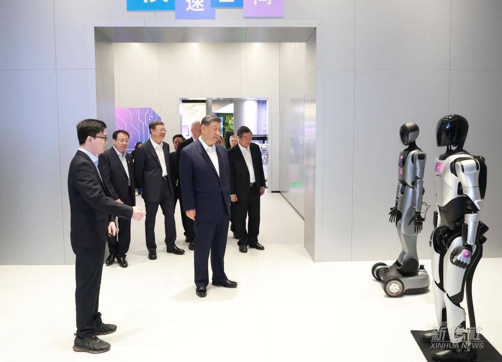 习近平总书记到上海调研，ng28南宫代表具身智能行业汇报进展